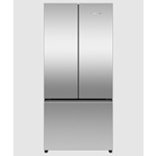 Fisher and Paykel 31 Inch Wide 18 Cu. Ft. Energy Star Certified French Door Refrigerator with Ice Only - Recessed Handle Stainless Steel