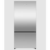 Fisher and Paykel 31 Inch Wide 18.2 Cu. Ft. Energy Star Certified Bottom Freezer Refrigerator with Ice Only - Recessed Handle Stainless Steel