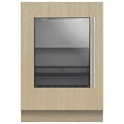 Fisher and Paykel Series 9 24 Inch Wide 138 Can Capacity Panel Ready Beverage Cooler with Glass Door Panel Ready
