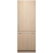 Fisher and Paykel 30 Inch Wide 15.87 Cu. Ft. Energy Star Certified Panel Ready Column Bottom Mount Refrigerator and Freezer with Stainless Interior and Right Hinge Door Panel Ready