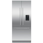 Fisher and Paykel Series 7 32 Inch Wide 14.7 Cu. Ft. Energy Star Certified Fingerprint Resistant French Door Refrigerator with ActiveSmart Technology Stainless Steel