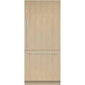 Fisher and Paykel Integrated 36 Inch Wide 19.2 Cu. Ft. Panel Ready Bottom Freezer Refrigerator Panel Ready