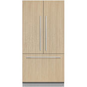 Fisher and Paykel 36 Inch Wide 16.8 Cu. Ft. Energy Star Rated French Door ActiveSmart Refrigerator - 72 Inch Tall Panel Ready
