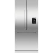 Fisher and Paykel 36 Inch Wide 16.8 Cu. Ft. Energy Star Certified French Door Refrigerator with ActiveSmart™ FoodCare and LED Lights Panel Ready