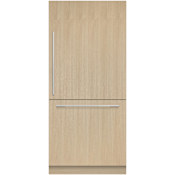Fisher and Paykel 36 Inch Wide 16.8 Cu. Ft. Energy Star Rated Bottom Mount ActiveSmart Refrigerator with Right Hinge Door Panel Ready