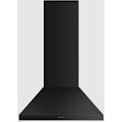 Fisher and Paykel 600 CFM 30 Inch Wide Wall Mounted Range Hood with Mesh Filters Black