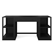 Flash Furniture Kayden 32" Engineered Wood and Steel 1 Drawer Office Desk Black