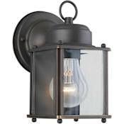 Forte Lighting Craftsman / Mission Outdoor Wall Sconce from the Exterior Lighting Collection Royal Bronze