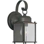 Forte Lighting Outdoor Wall Sconce from the Exterior Lighting Collection Royal Bronze