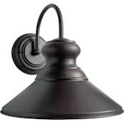 Forte Lighting Energy Efficient Outdoor 11.25Wx11.25Hx12E Wall Sconce Antique Bronze