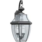Forte Lighting Outdoor Wall Sconce from the Exterior Lighting Collection Royal Bronze