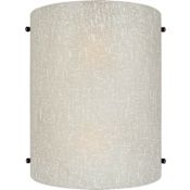 Forte Lighting Contemporary/ Modern 7.75Wx9.5Hx3.75E Indoor Up Lighting Wall Sconce Antique Bronze