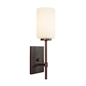 Forte Lighting Faye Wall Sconce Antique Bronze