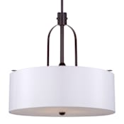 Forte Lighting Tama 3 Light 21" Wide Pendant Antique Bronze