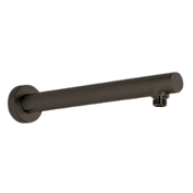 Fortis Brera 16" Wall Mounted Shower Arm with Wall Flange Brushed Black