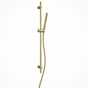 Fortis Rilassante 36" Wall Mounted Slide Bar with Hand Shower Brushed Gold