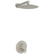 Fortis Industrial Shower Only Trim Package with 1.8 GPM Single Function Shower Head Brushed Nickel