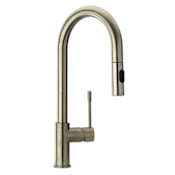 Fortis Vulcan 1.8 GPM Single Hole Pull Down Kitchen Faucet - Includes Escutcheon Brushed Nickel