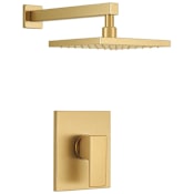 Fortis Scala Shower Only Trim Package with 1.8 GPM Single Function Shower Head Brushed Gold