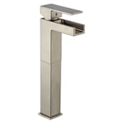 Fortis Scala 1.2 GPM Single Hole Vessel Bathroom Faucet Brushed Nickel