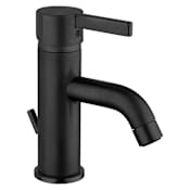 Fortis Brera 1.2 GPM Single Hole Bathroom Faucet with Pop-Up Drain Assembly Brushed Black