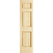 Frameport Colonial 18 Inch by 80 Inch Double Hip 6 Panel Interior Slab Passage Door Unfinished