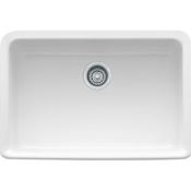 Franke Manor House 27-5/8" x 19-3/4" Single Basin Farmhouse Fireclay Kitchen Sink White