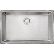 Franke Cube 28-1/2" Undermount Single Basin Stainless Steel Kitchen Sink Pearl