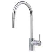 Franke Eos Neo 1.75 GPM Single Hole Pull Down Kitchen Faucet Stainless Steel 304