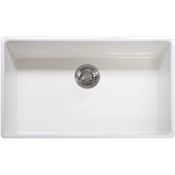 Franke Farm House 33" Farmhouse/Undermount Single Basin Fireclay Kitchen Sink White