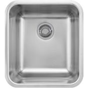 Franke Grande 19-3/4" Undermount Single Basin Stainless Steel Kitchen Sink Silk