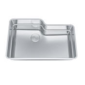 Franke Orca 30-11/16" Undermount Single Basin Stainless Steel Kitchen Sink Stainless Steel