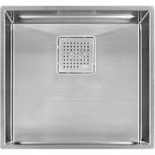 Franke Peak 18-7/8" Undermount Single Basin Stainless Steel Kitchen Sink Diamond