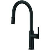 Franke Franke Maris Stripes 1.75 GPM 16-3/4" Single Hole Pull Down Kitchen Faucet Matte Black
