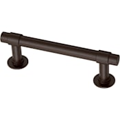 Franklin Brass Francisco 3 Inch Center to Center Bar Cabinet Pull - Pack of 5 Deep Bronze