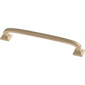 Franklin Brass Lombard 5-1/16 Inch Center to Center Handle Cabinet Pull - Pack of 5 Champagne Bronze