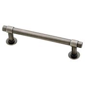 Franklin Brass Francisco 4 Inch Center to Center Bar Cabinet Pull - Pack of 10 Heirloom Silver