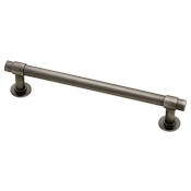 Franklin Brass Francisco 5 Inch Center to Center Bar Cabinet Pull - Pack of 10 Heirloom Silver