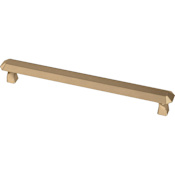 Franklin Brass Napier 6-5/16 Inch Center to Center Bar Cabinet Pull - Pack of 5 Champagne Bronze
