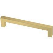 Franklin Brass Simple Modern Square 5-1/16 Inch Center to Center Handle Cabinet Pull - Pack of 30 Satin Gold