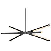 Fredrick Ramond Rae 39" Wide LED Abstract Pendant Black