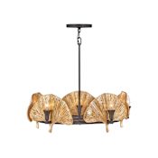 Fredrick Ramond Cera 10 Light 28" Wide Taper Candle Style Chandelier Museum Bronze