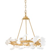 Fredrick Ramond Audra 3 Light 24" Wide Ring Chandelier Deluxe Gold