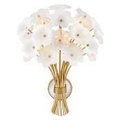 Fredrick Ramond Marianne 2 Light 22" Tall Wall Sconce Deluxe Gold