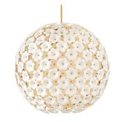 Fredrick Ramond Marianne 9 Light 38" Wide Globe Chandelier Deluxe Gold