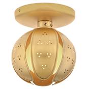 Fredrick Ramond Anthos 6" Tall LED Bathroom Sconce Unlacquered Brass
