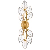 Fredrick Ramond Amira 4 Light 34" Tall Wall Sconce Distressed Brass