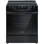 Frigidaire 30 Inch Wide 5.3 Cu. Ft. Electric Range with EvenTemp Cooktop Elements Black