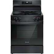 Frigidaire 30 Inch Wide 5.3 Cu. Ft. Slide In Electric Range with EvenTemp™ Cooktop Element Black
