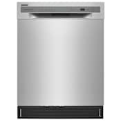 Frigidaire 24 Inch Wide 12 Place Setting Built-In Dishwasher Stainless Steel